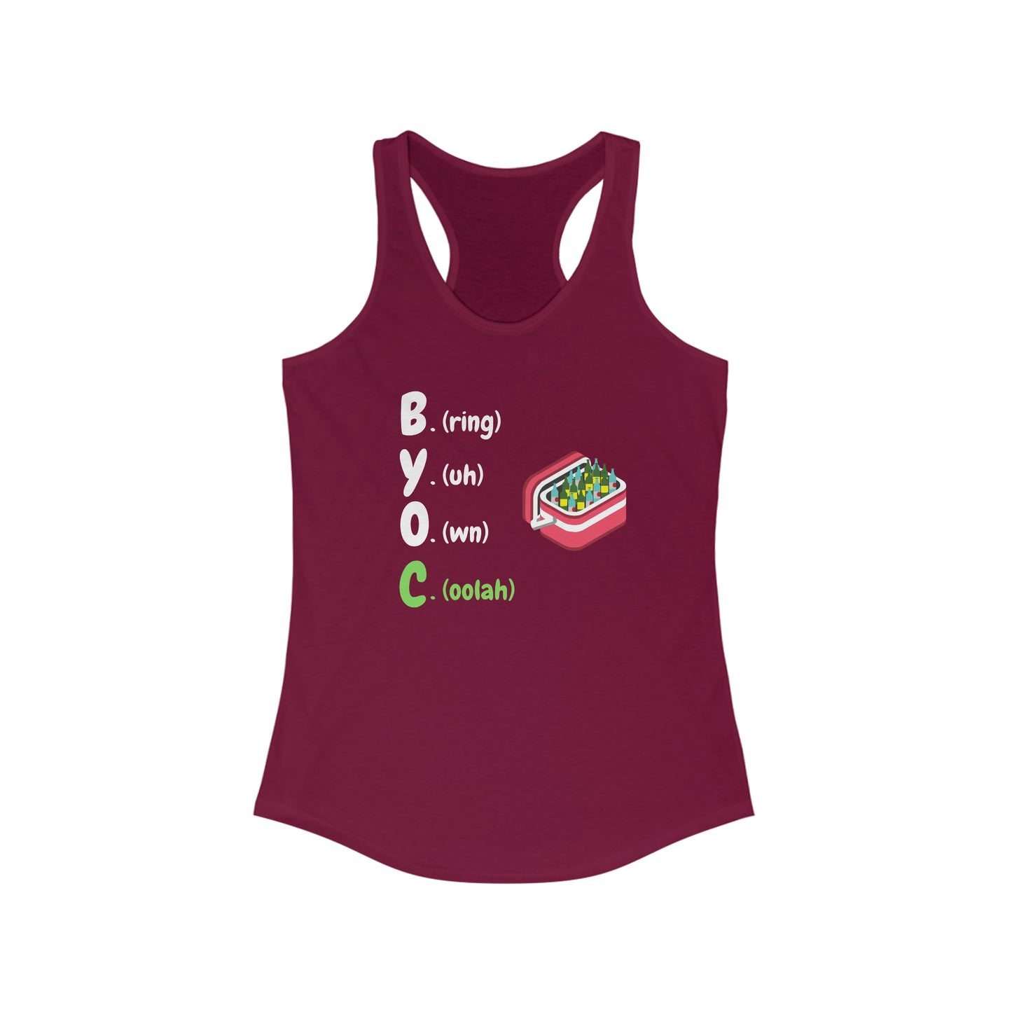 B.Y.O.C Women's Ideal Racerback Tank