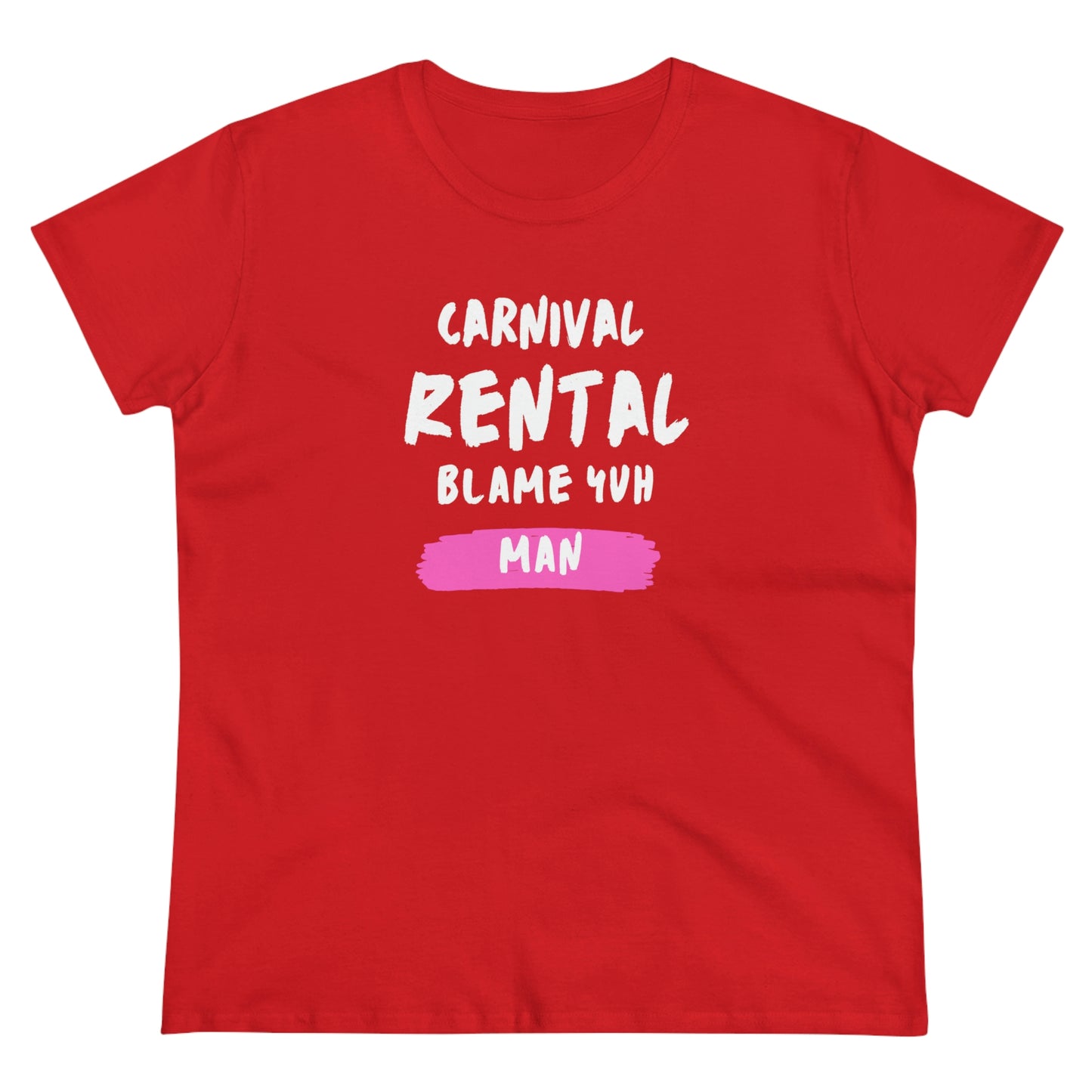 CARNIVAL RENTAL Women's Cotton Tee