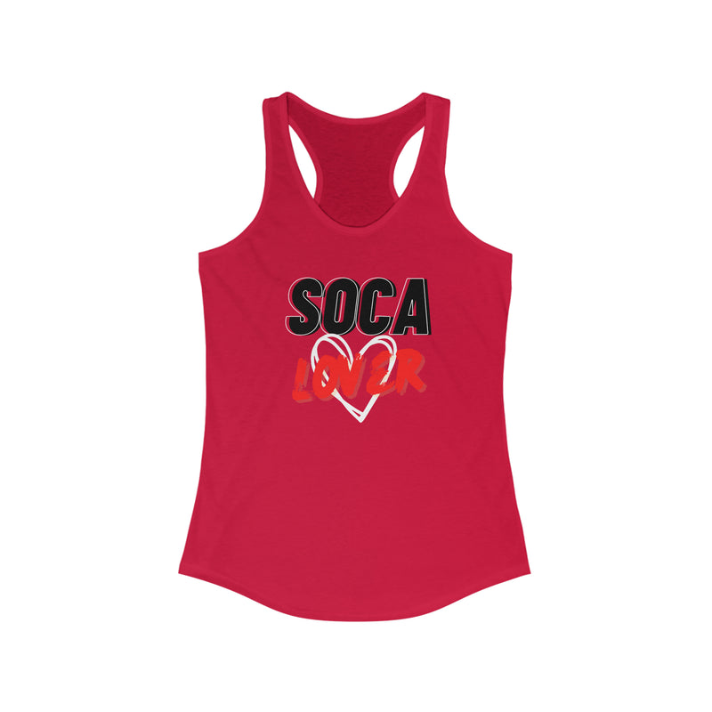 SOCA LOVER Women's Ideal Racerback Tank