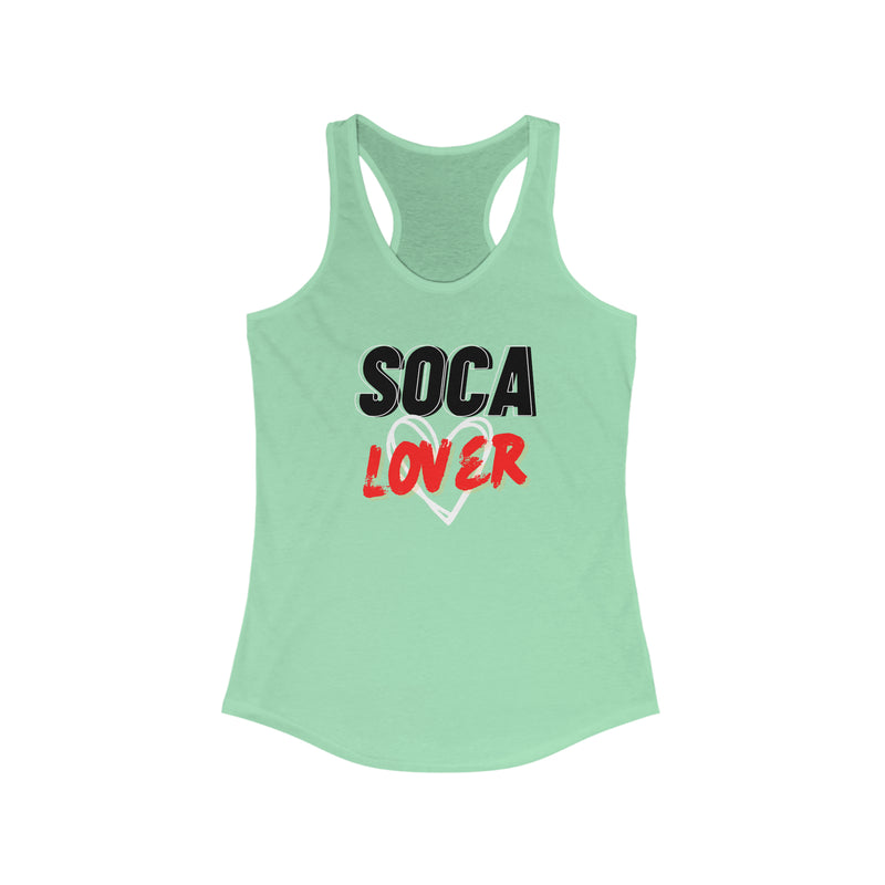 SOCA LOVER Women's Ideal Racerback Tank