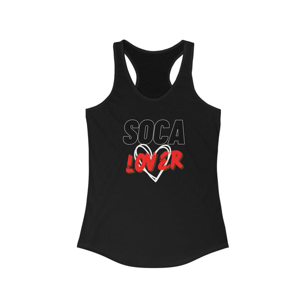 SOCA LOVER Women's Ideal Racerback Tank