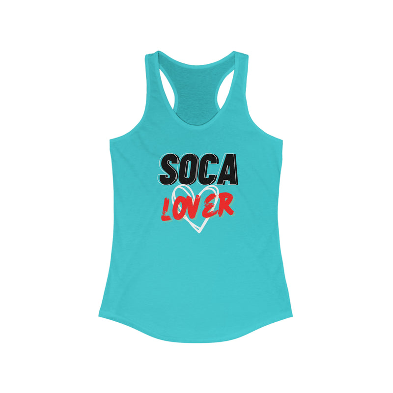 SOCA LOVER Women's Ideal Racerback Tank