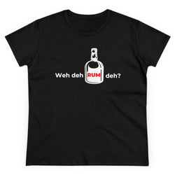 WEH DEH RUM DEH Women's Cotton Tee