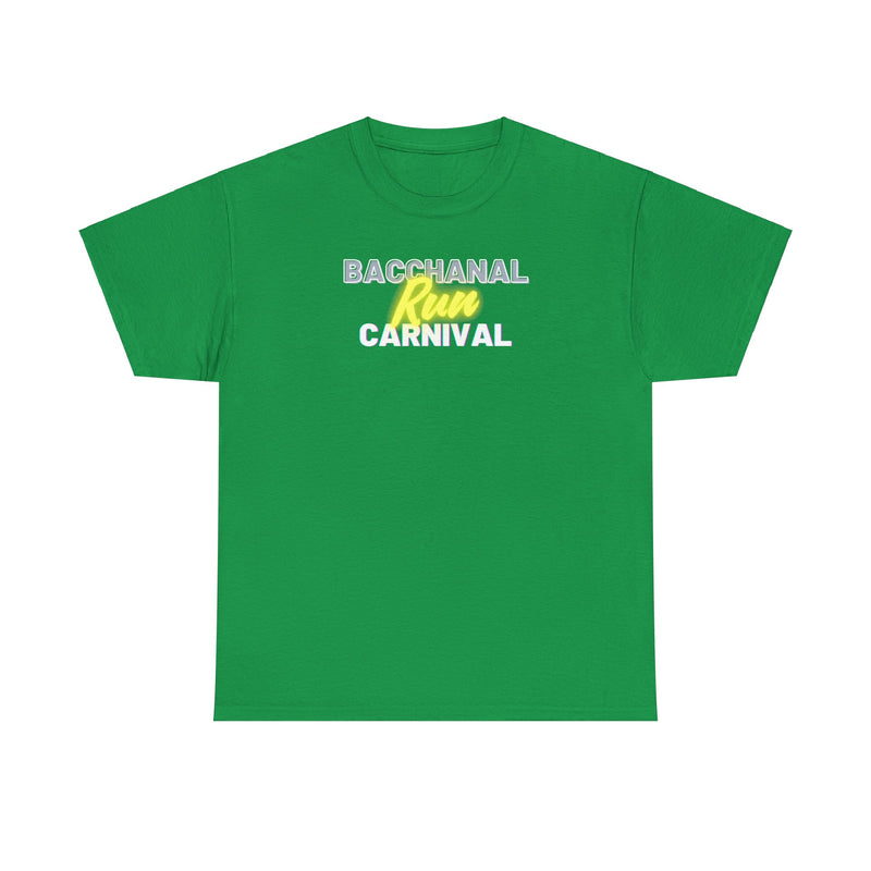 BACCHANAL RUN CARNIVAL Unisex Cotton Tee