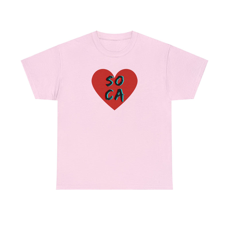 SOCA HEART Unisex Cotton Tee