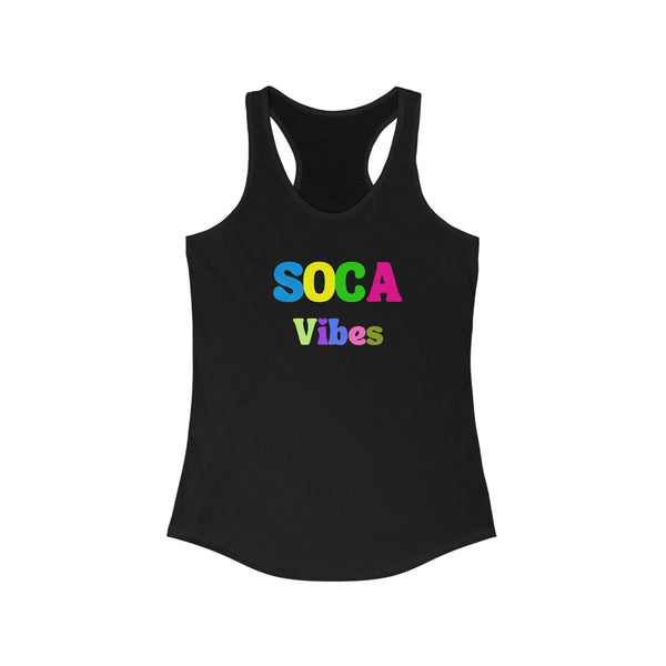 SOCA VIBES Women's Racerback Tank