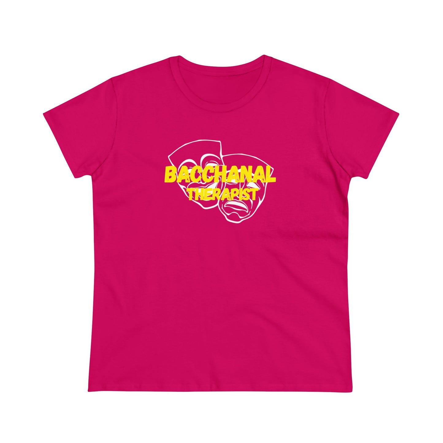 BACCHANAL THERAPIST Women's Cotton Tee