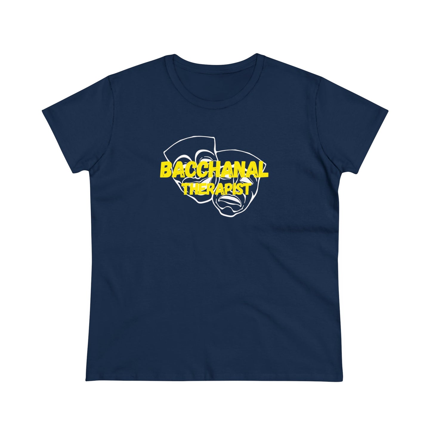 BACCHANAL THERAPIST Women's Cotton Tee