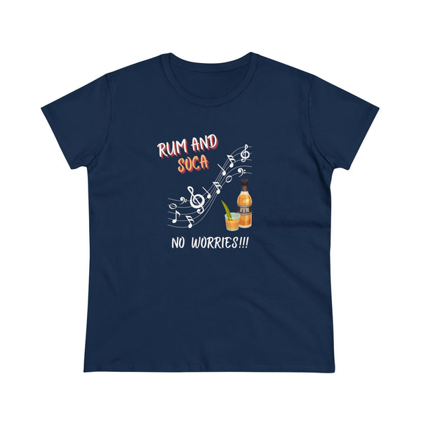 RUM AND SOCA Women's Cotton Tee