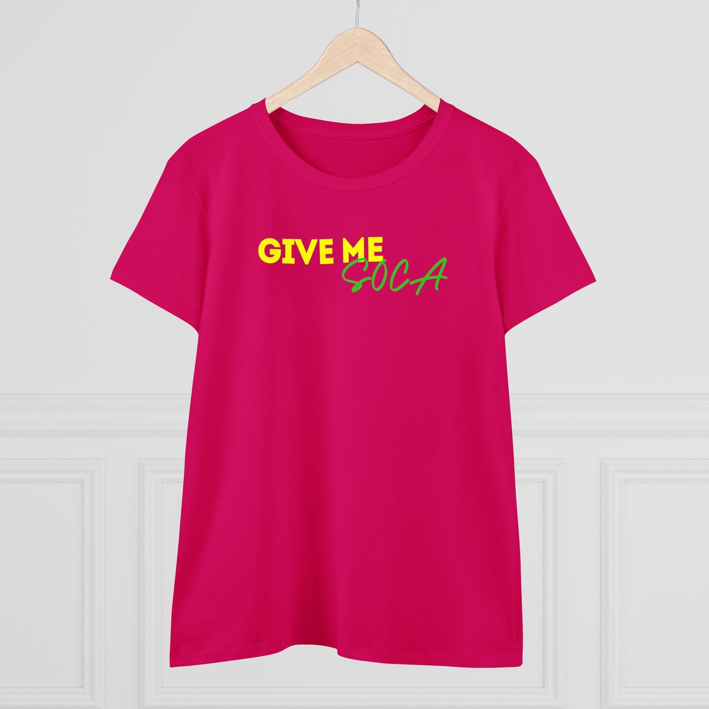 GIVE ME SOCA Women's  Cotton Tee