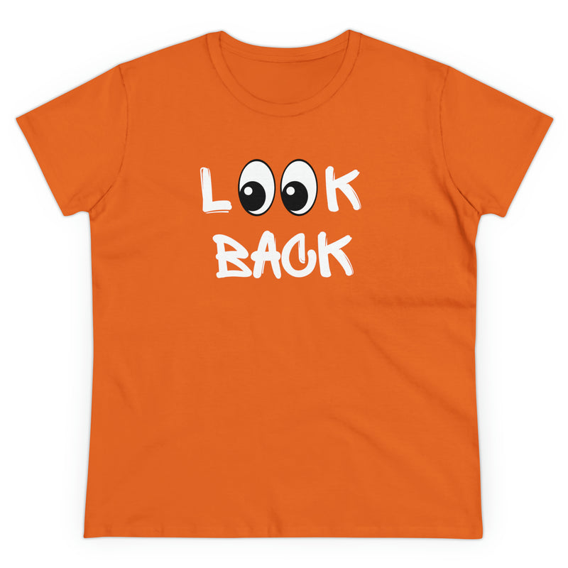 LOOK BACK Women's Cotton Tee