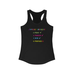 J'OUVERT CHECKLIST Women's Tank