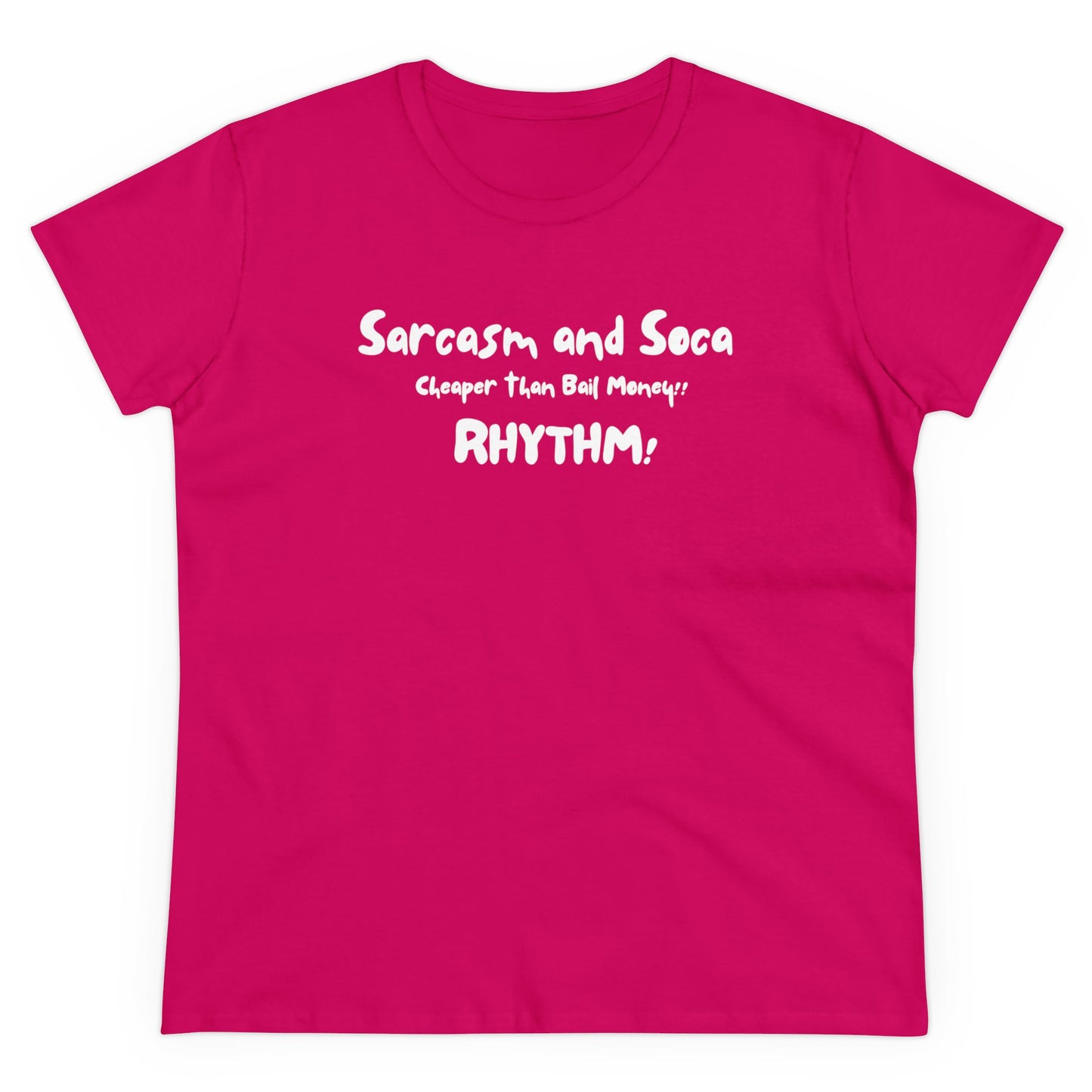 SACRASM AND SOCA Women's Cotton Tee