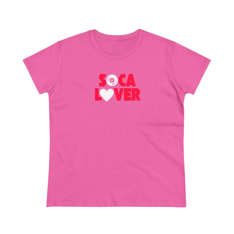 SOCA LOVER RECORD Women' Cotton Tee