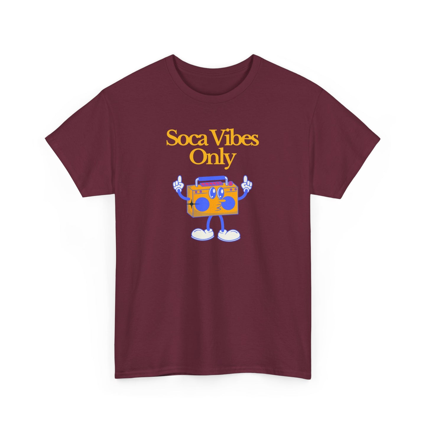 SOCA VIBES ONLY Unisex Cotton Tee
