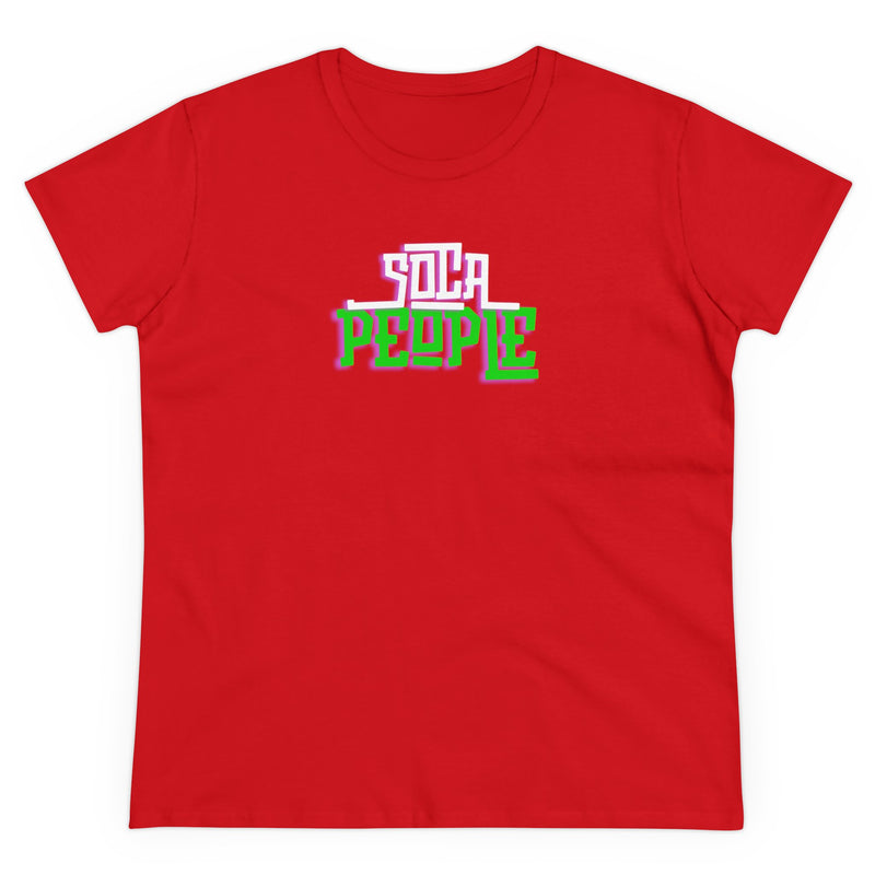 SOCA PEOPLE  Women's Cotton Tee