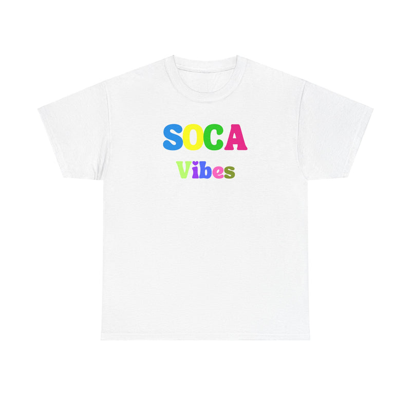 SOCA VIBES Unisex Cotton Tee