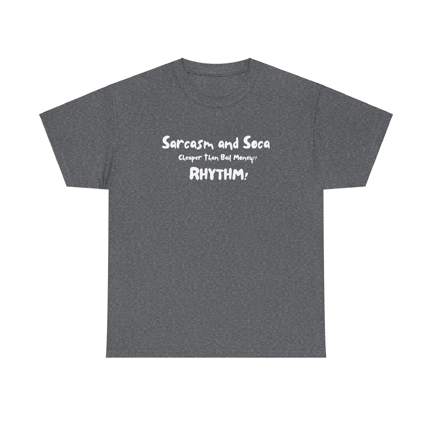 SARCASM  AND SOCA Unisex Cotton Tee