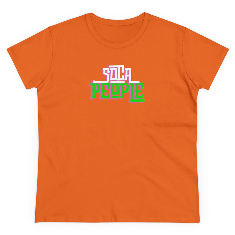 SOCA PEOPLE  Women's Cotton Tee