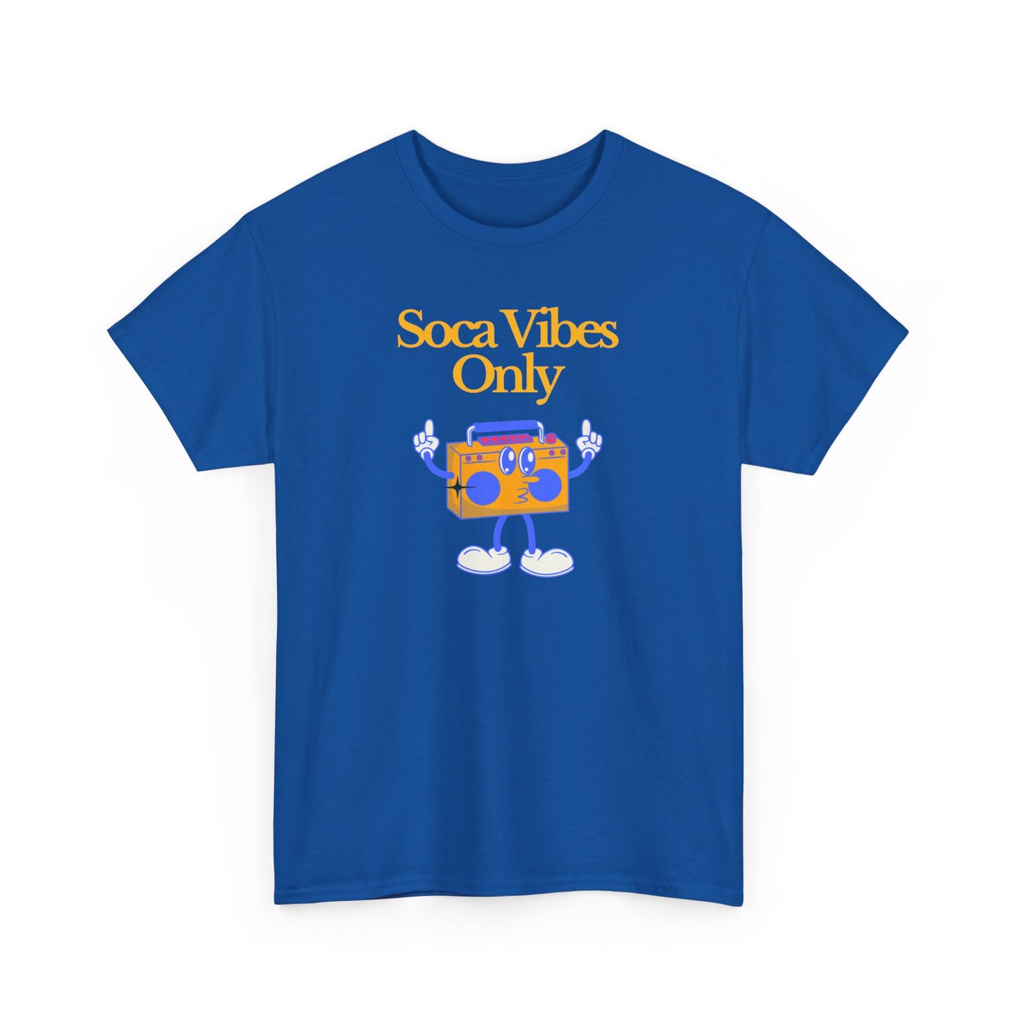 SOCA VIBES ONLY Unisex Cotton Tee