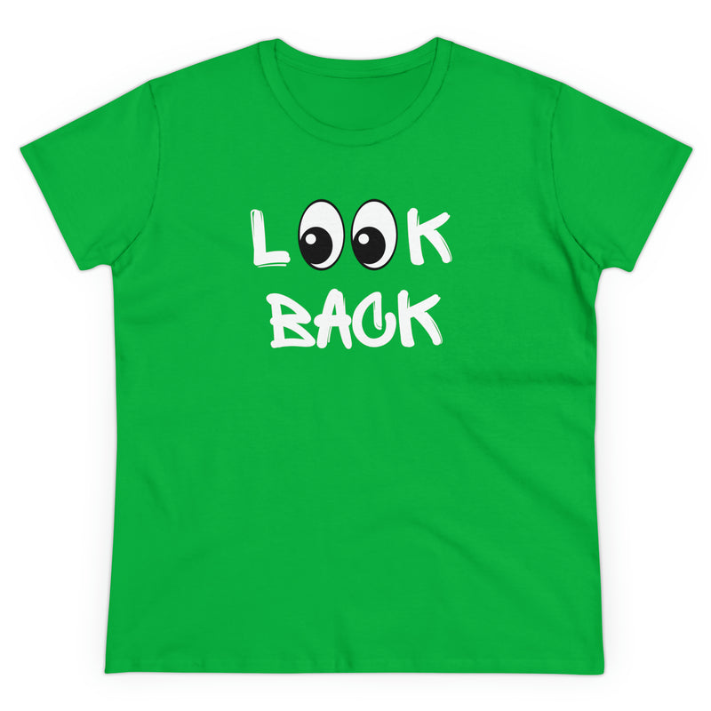 LOOK BACK Women's Cotton Tee