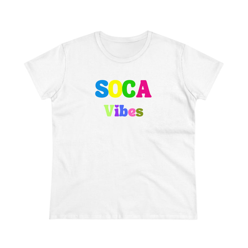 SOCA VIBES Women's Cotton Tee