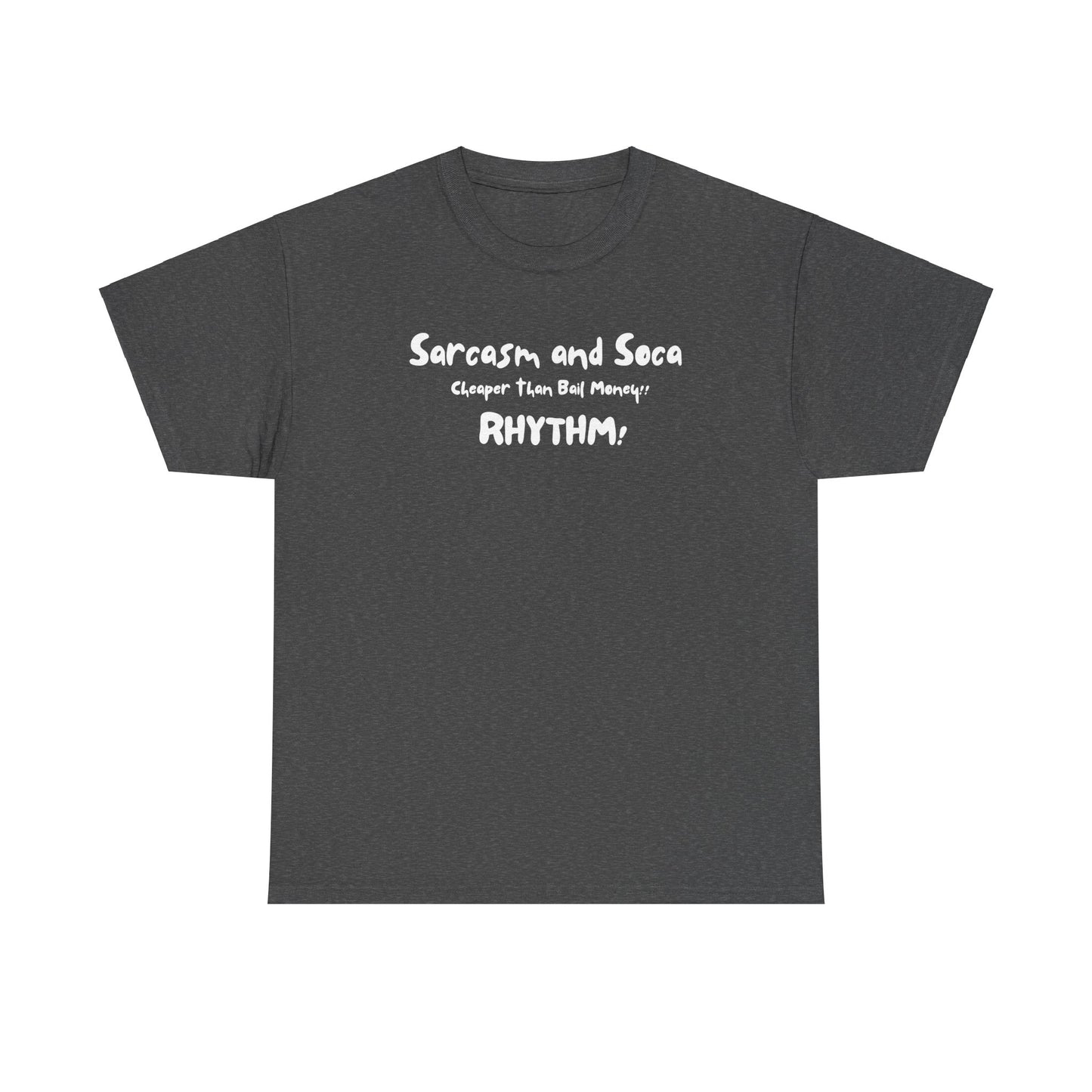 SARCASM AND SOCA Unisex Cotton Tee