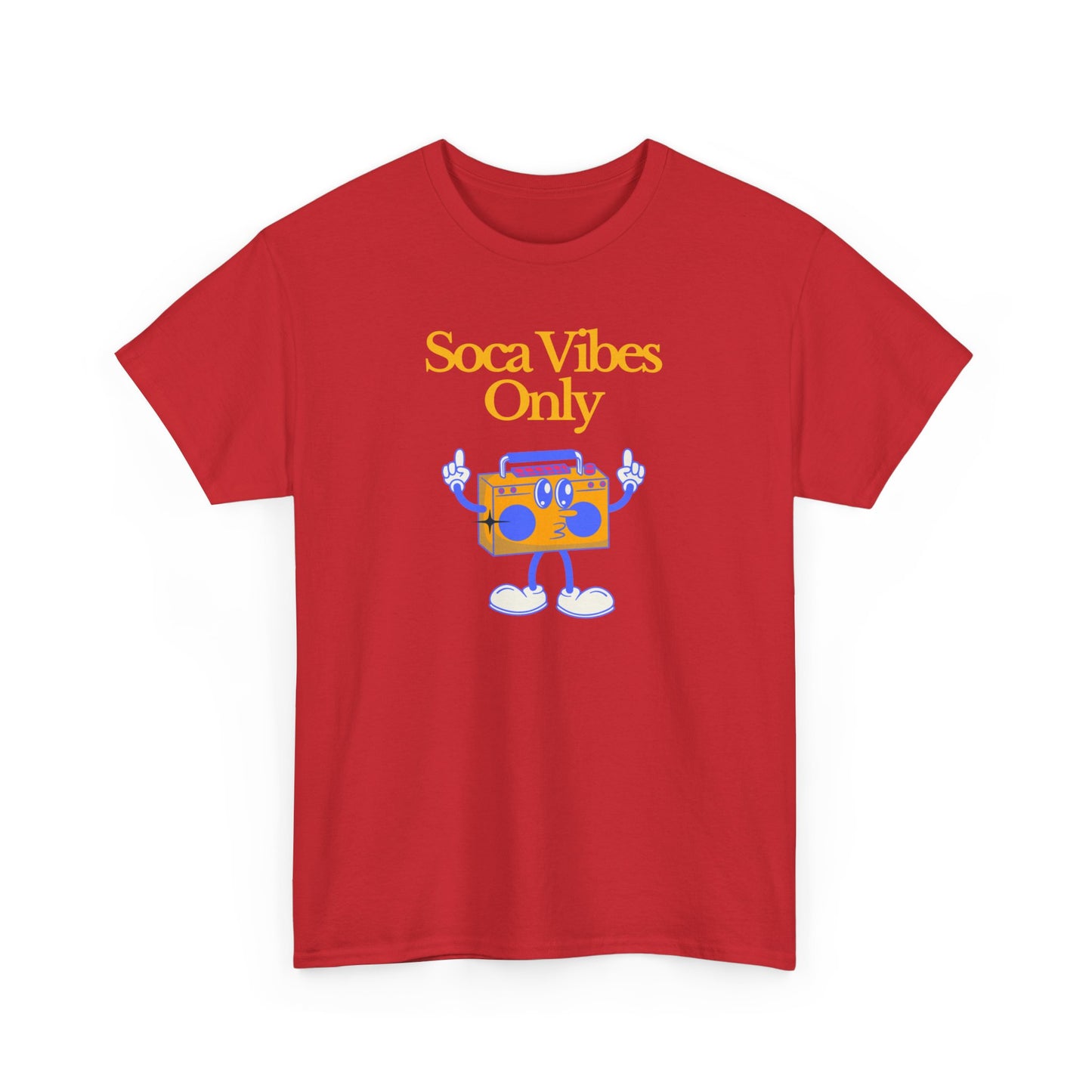 SOCA VIBES ONLY Unisex Cotton Tee