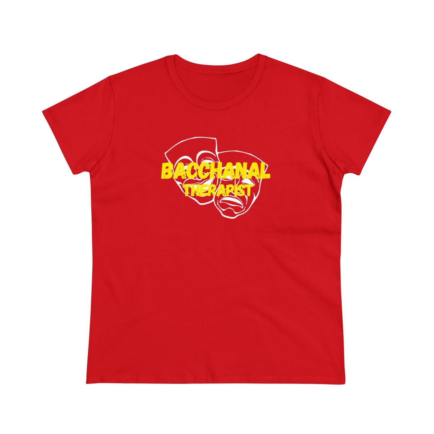 BACCHANAL THERAPIST Women's Cotton Tee