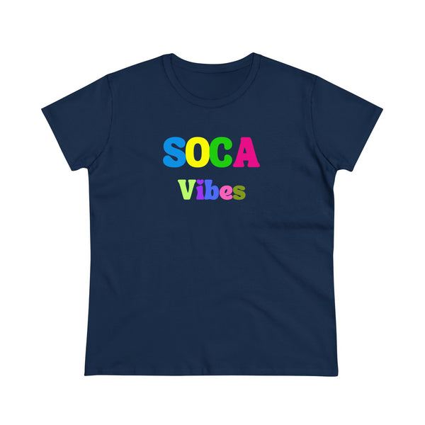 SOCA VIBES Women's Cotton Tee