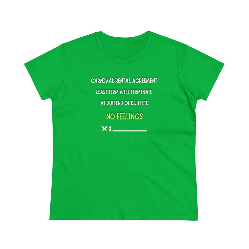 CARNIVAL RENTAL AGREEMENT Women's Cotton Tee