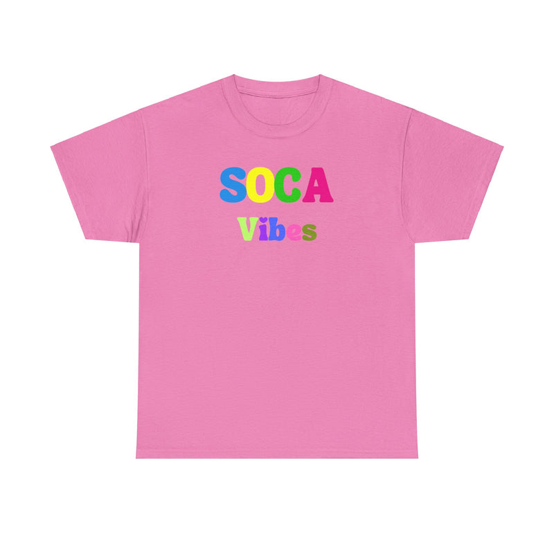 SOCA VIBES Unisex Cotton Tee