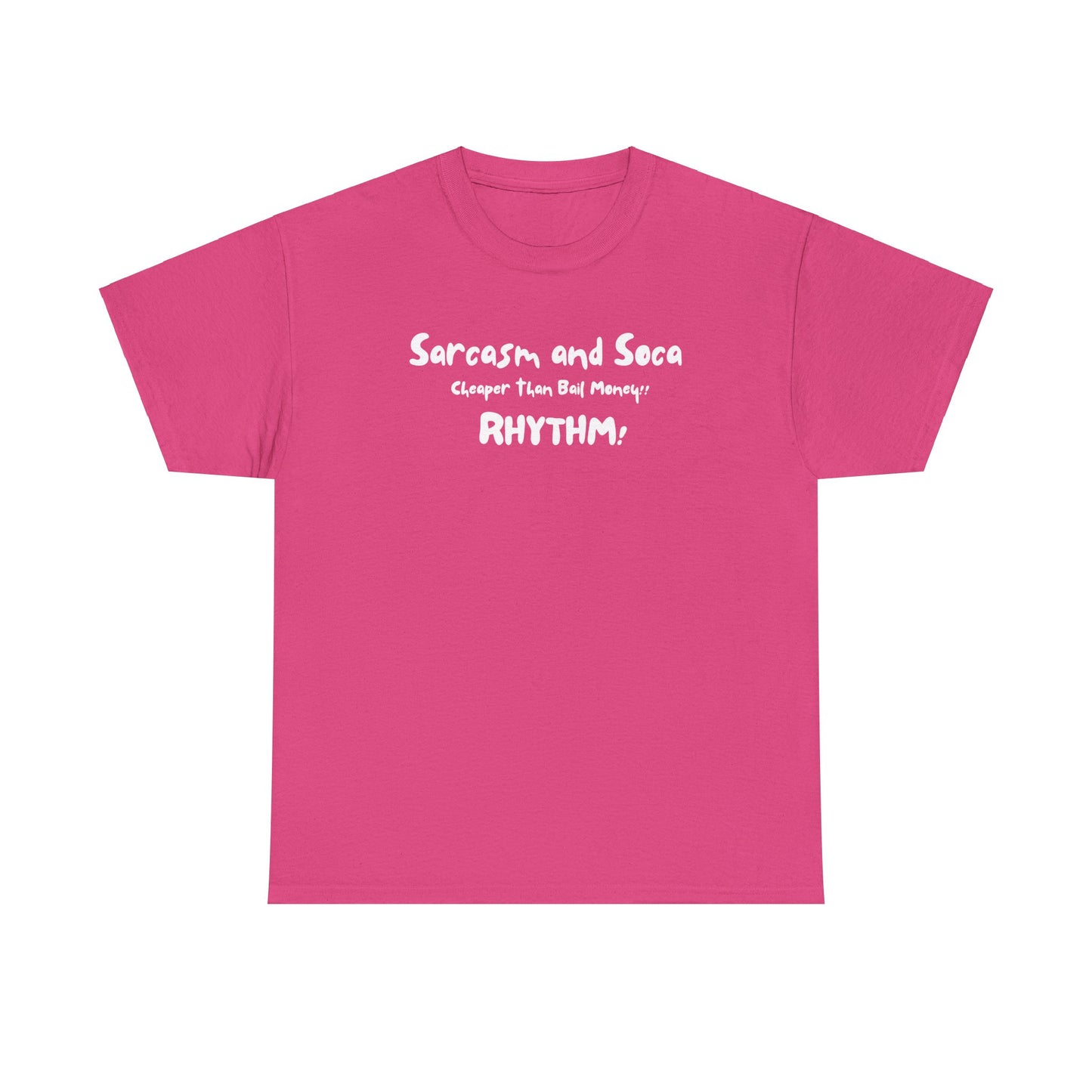 SARCASM AND SOCA Unisex Cotton Tee