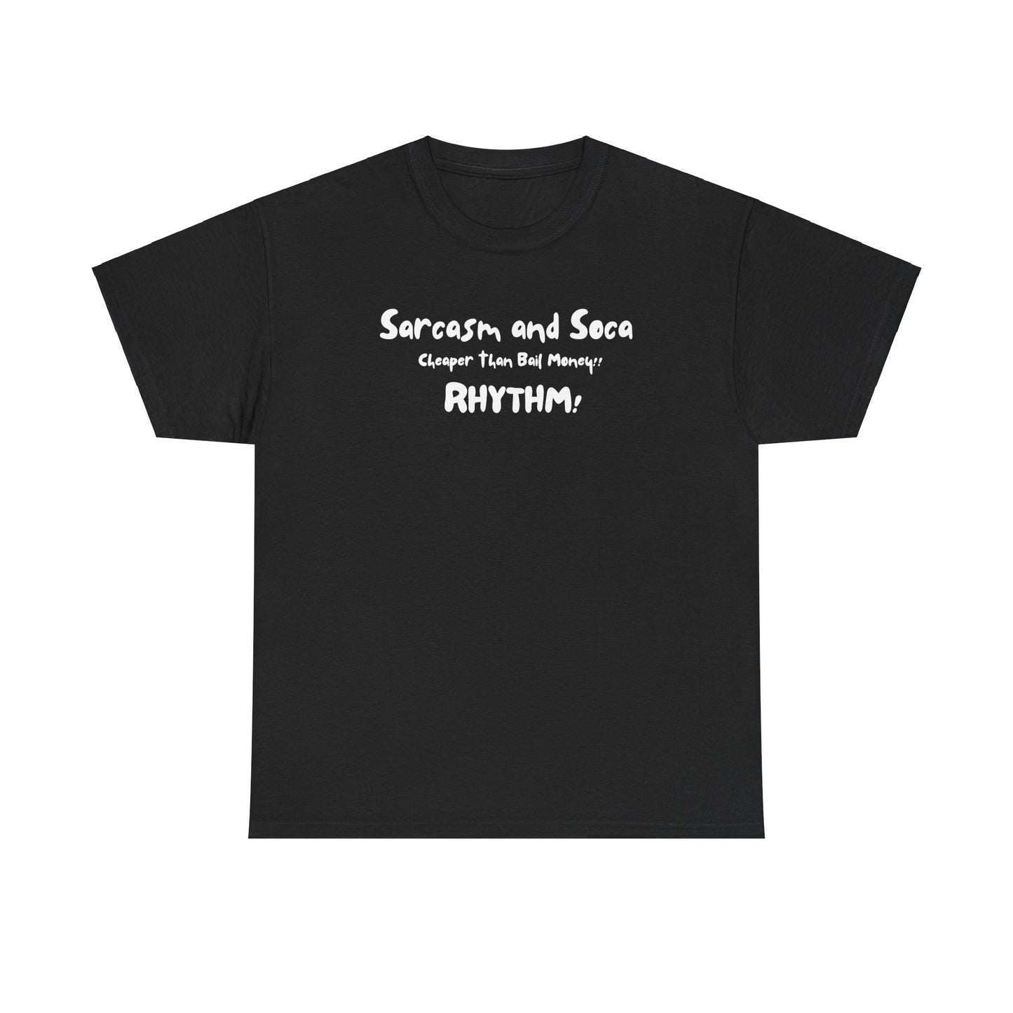 SARCASM AND SOCA Unisex Cotton Tee