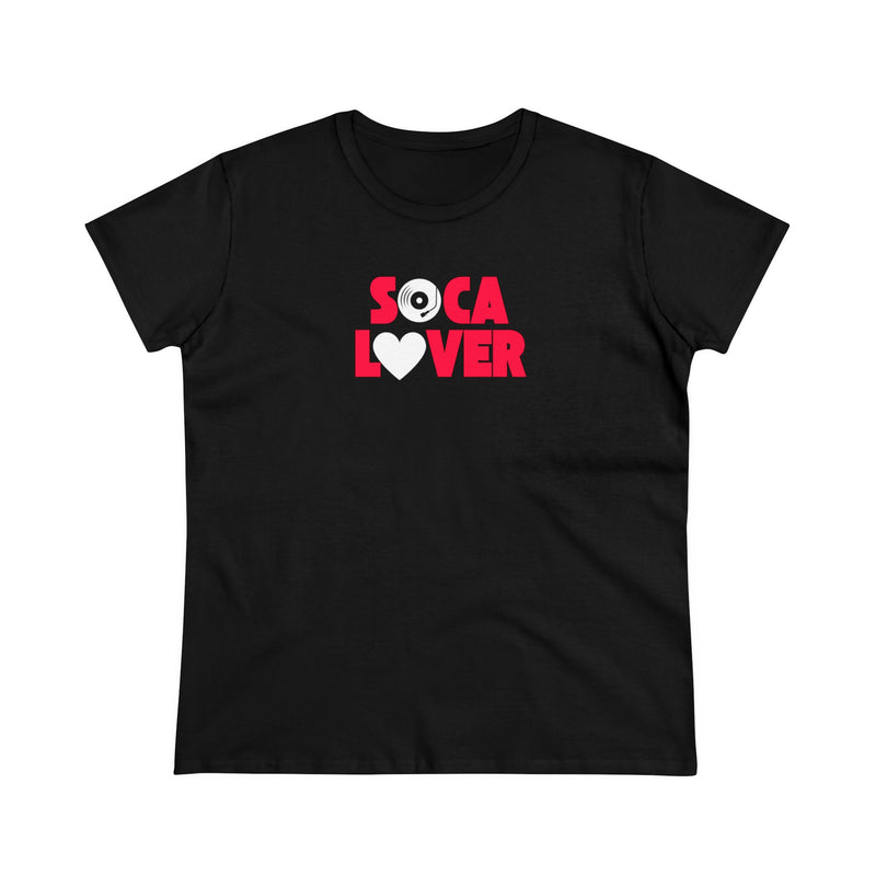 SOCA LOVER RECORD Women' Cotton Tee