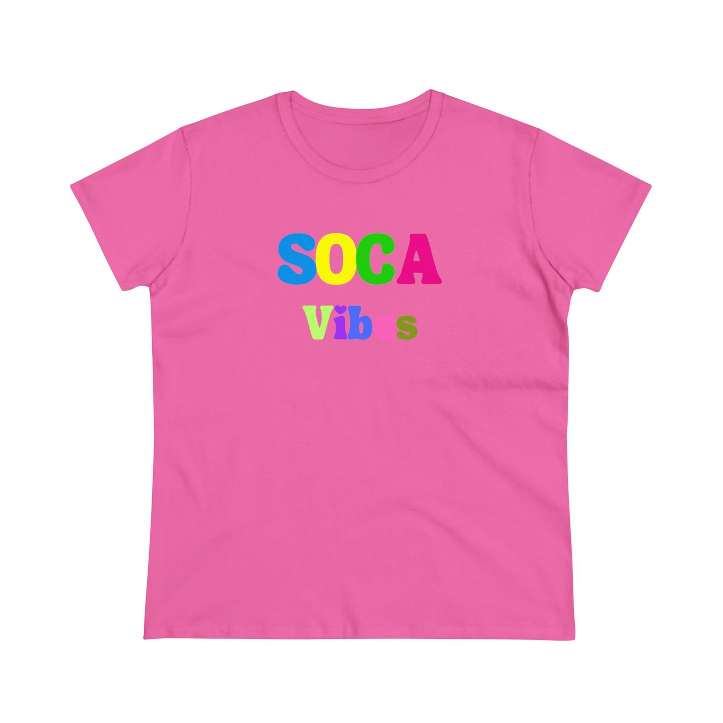 SOCA VIBES Women's Cotton Tee