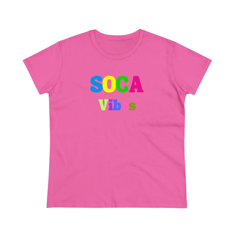 SOCA VIBES Women's Cotton Tee