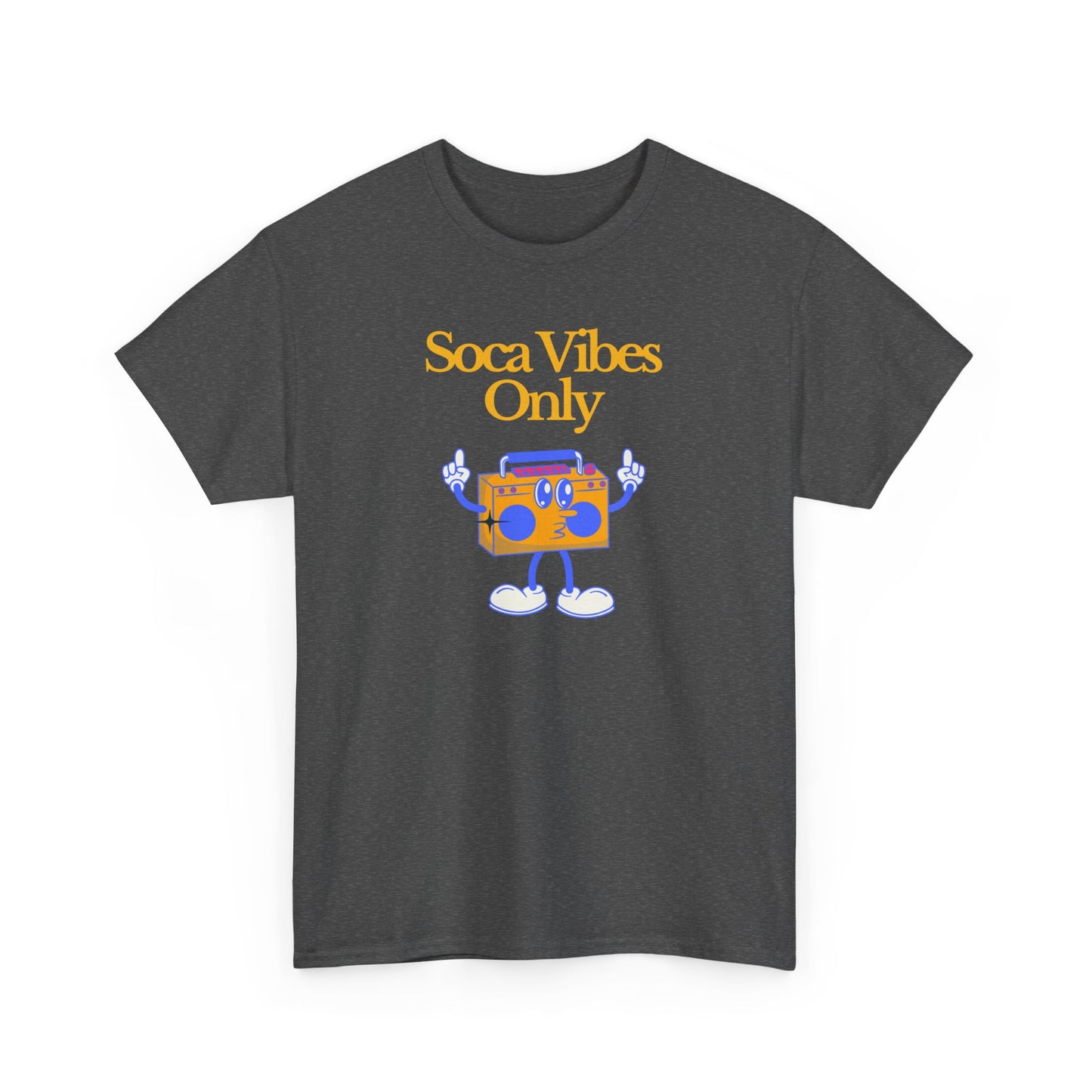 SOCA VIBES ONLY Unisex Cotton Tee
