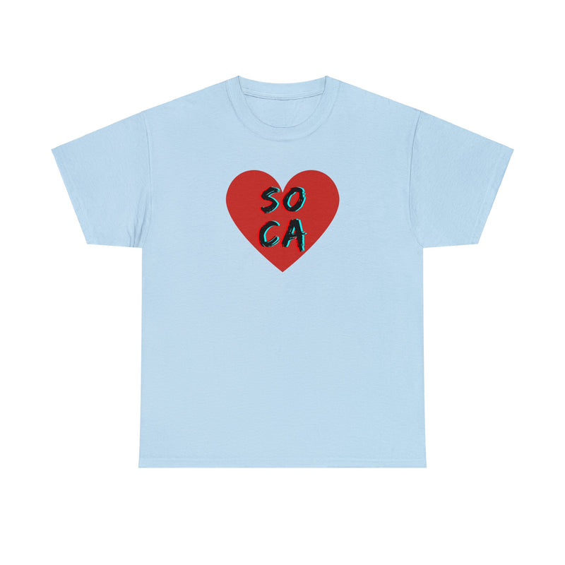 SOCA HEART Unisex Cotton Tee