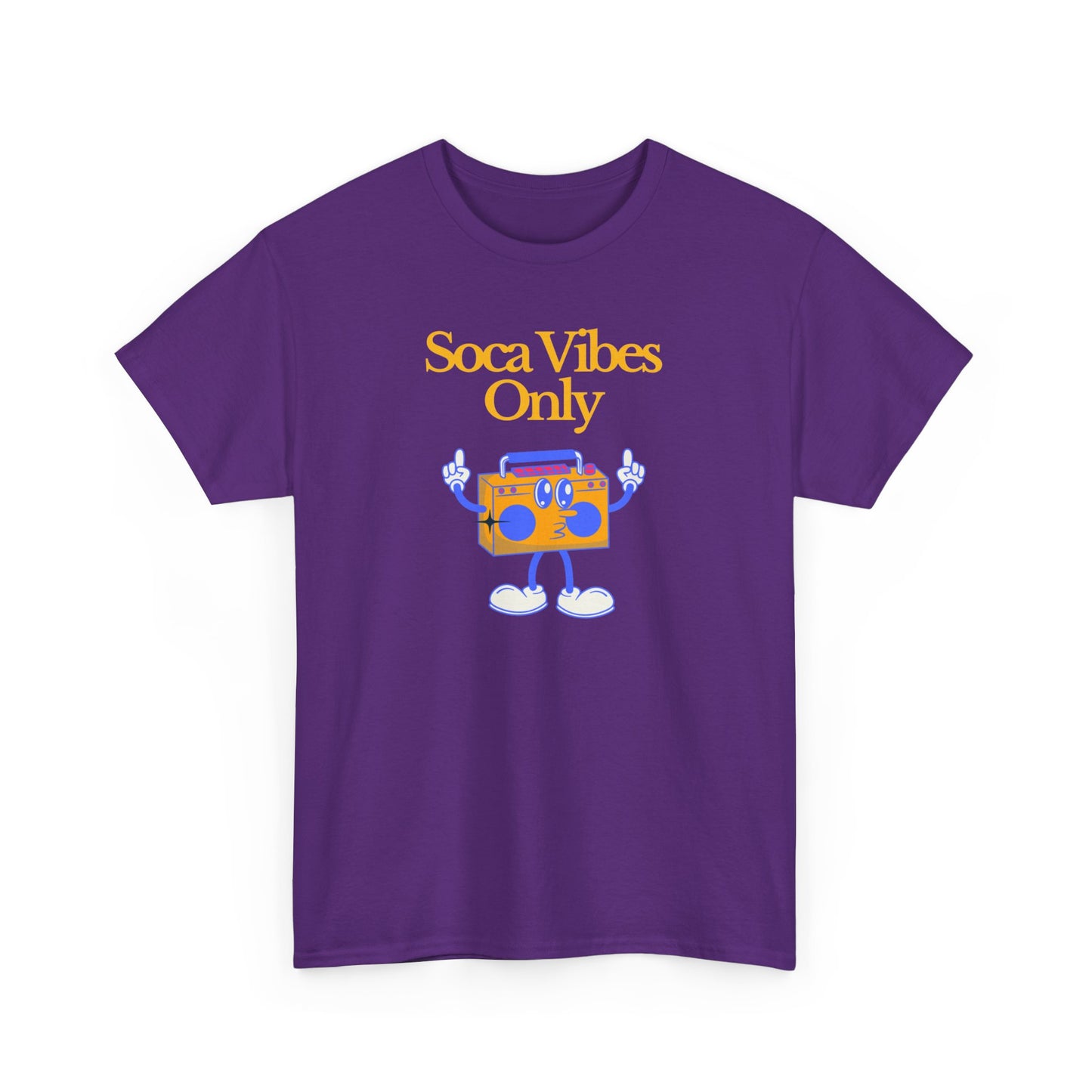 SOCA VIBES ONLY Unisex Cotton Tee