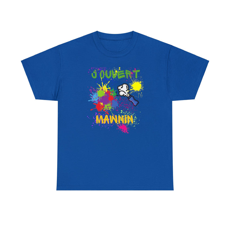 J'OUVERT MAWNIN Unisex Cotton Tee