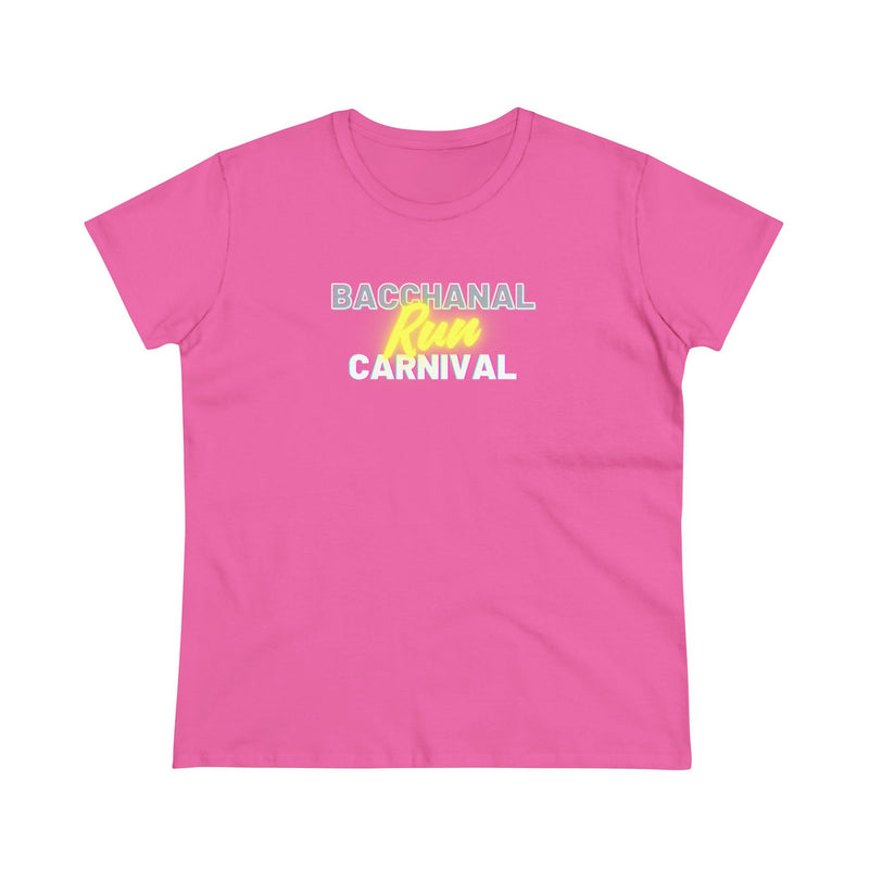 BACCHANAL RUN CARNIVAL Women's Cotton Tee