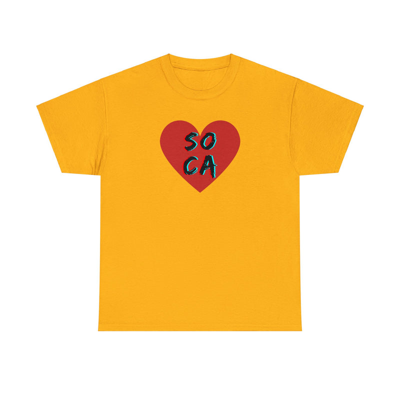 SOCA HEART Unisex Cotton Tee