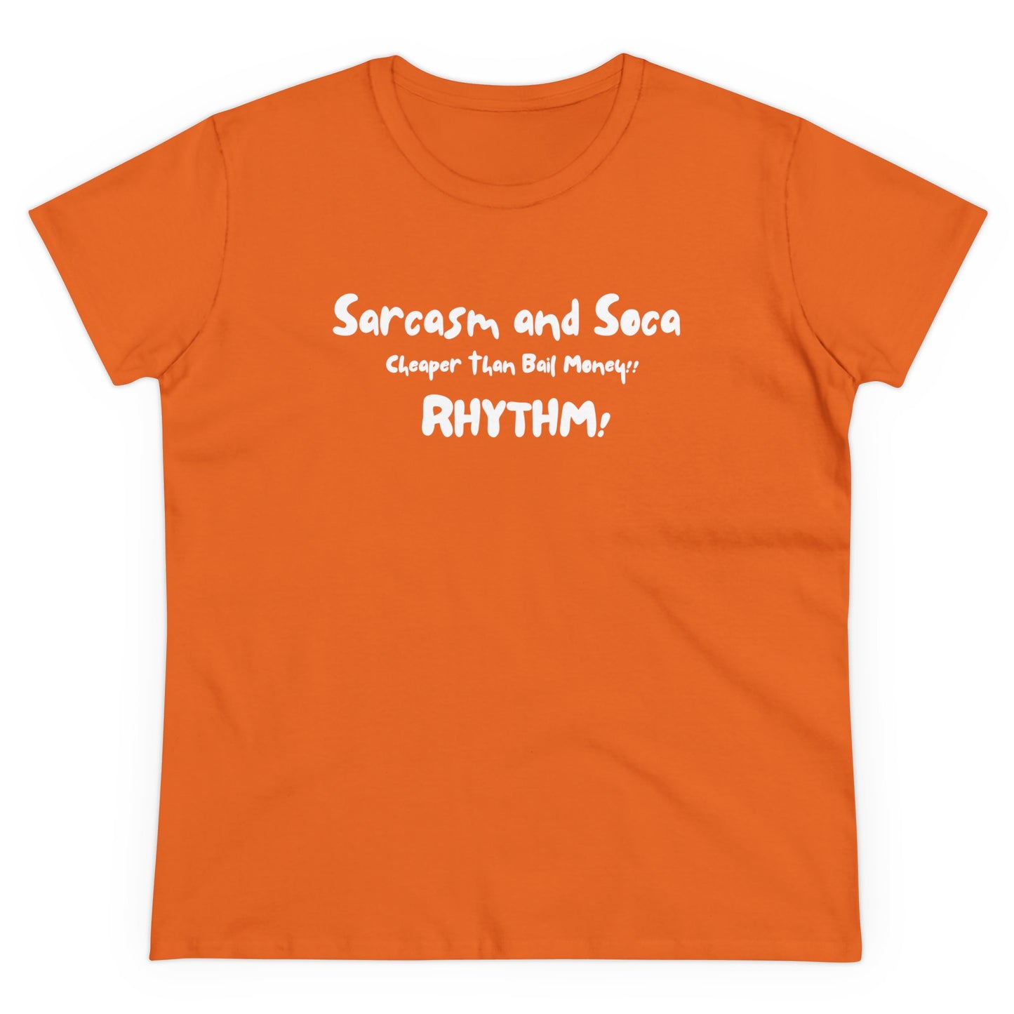 SARCRASM AND SOCA Women's Cotton Tee