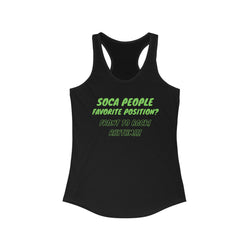 SOCA PEOPLE FAVORITE POSITION Women's tank