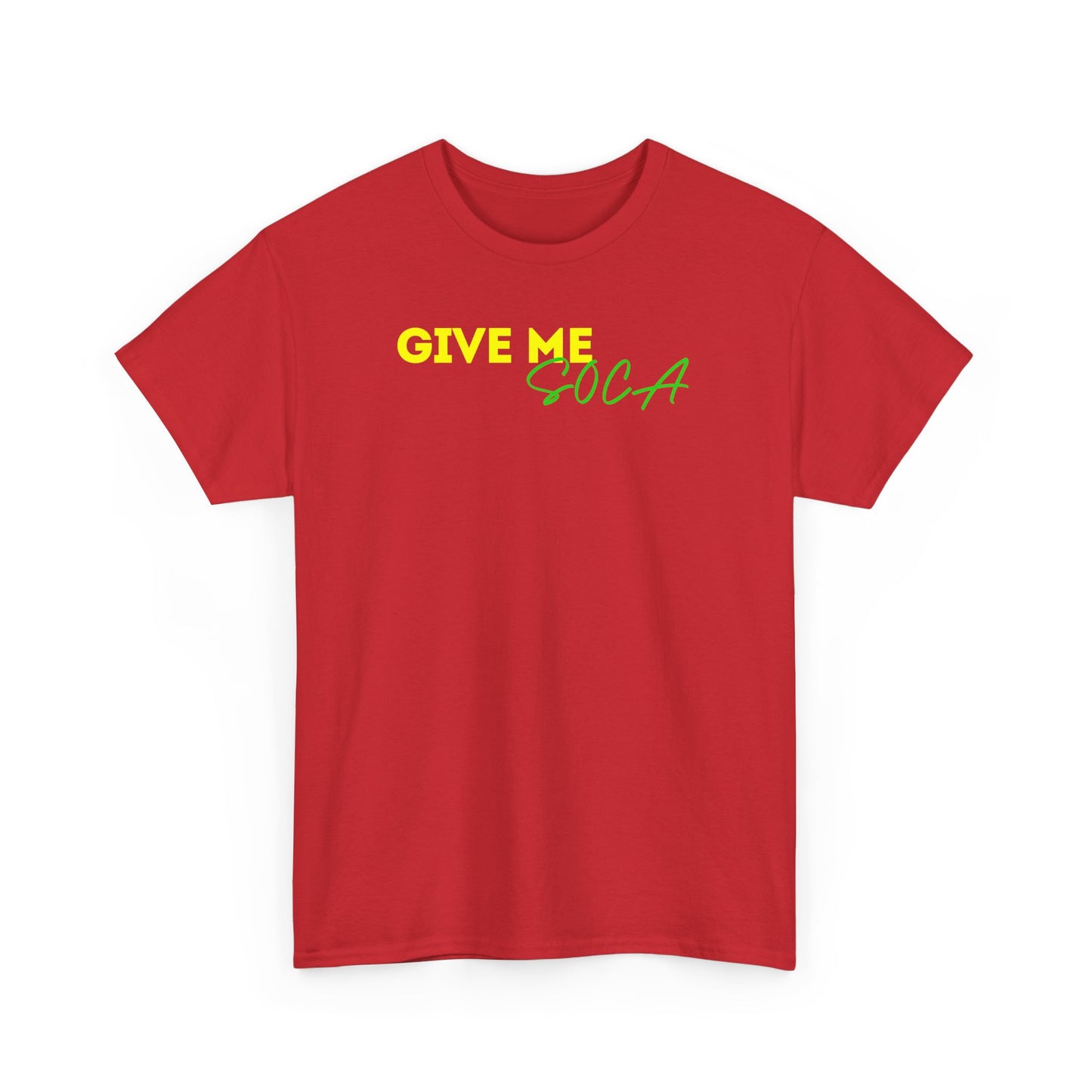 GIVE ME SOCA Unisex Cotton Tee