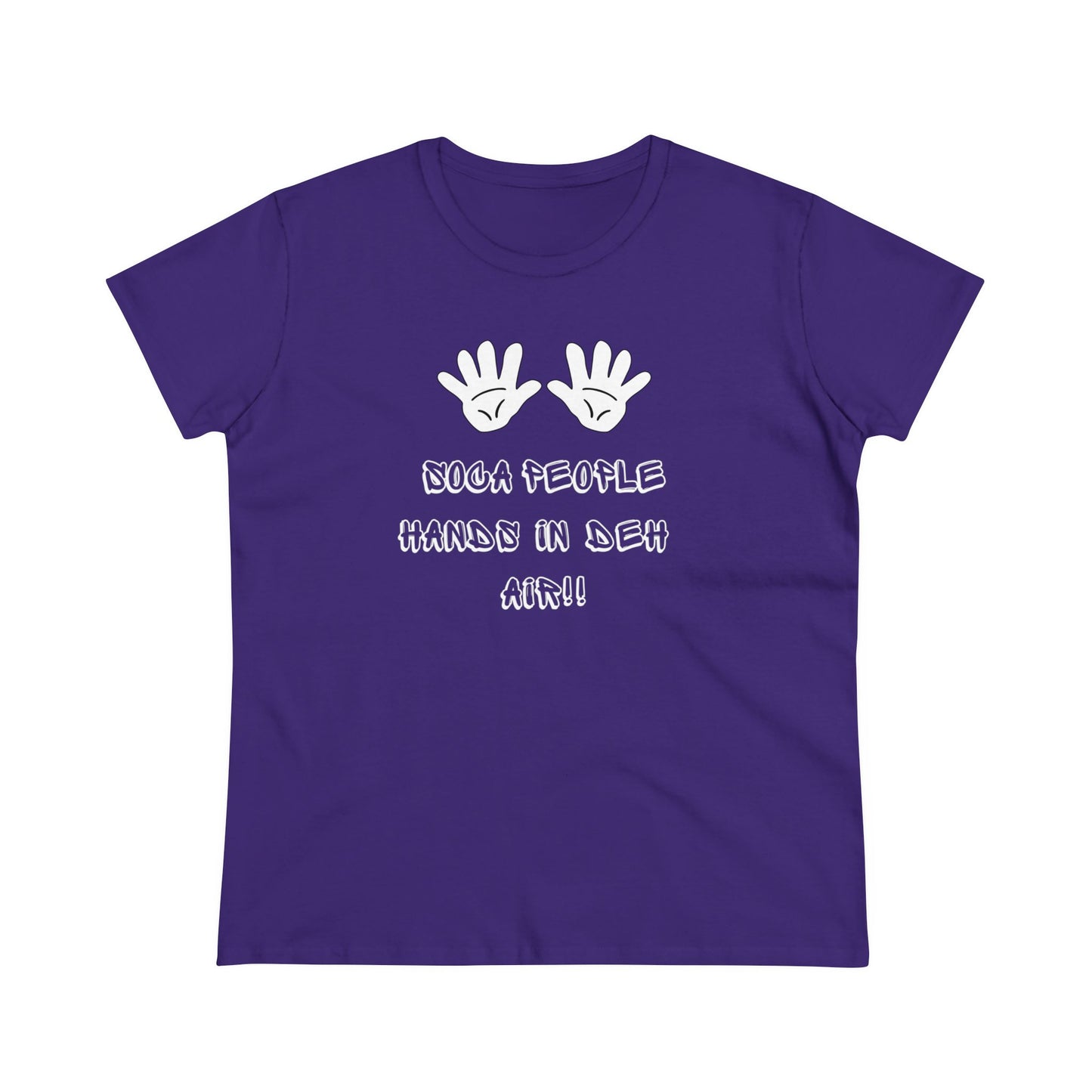 SOCA PEOPLE HANDS Women's Cotton Tee