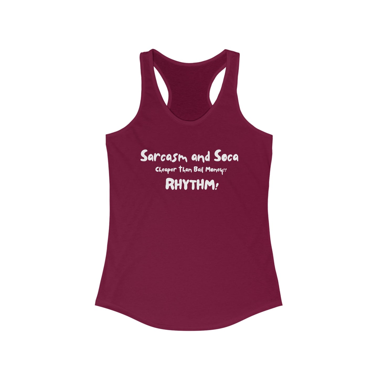 SARCASM AND SOCA Women's Tank Top