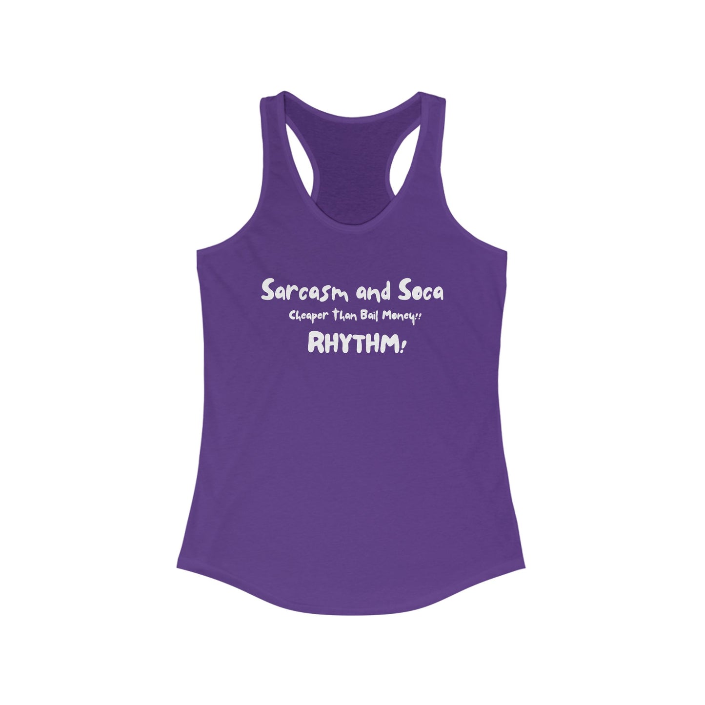 SARCASM AND SOCA Women's Tank Top
