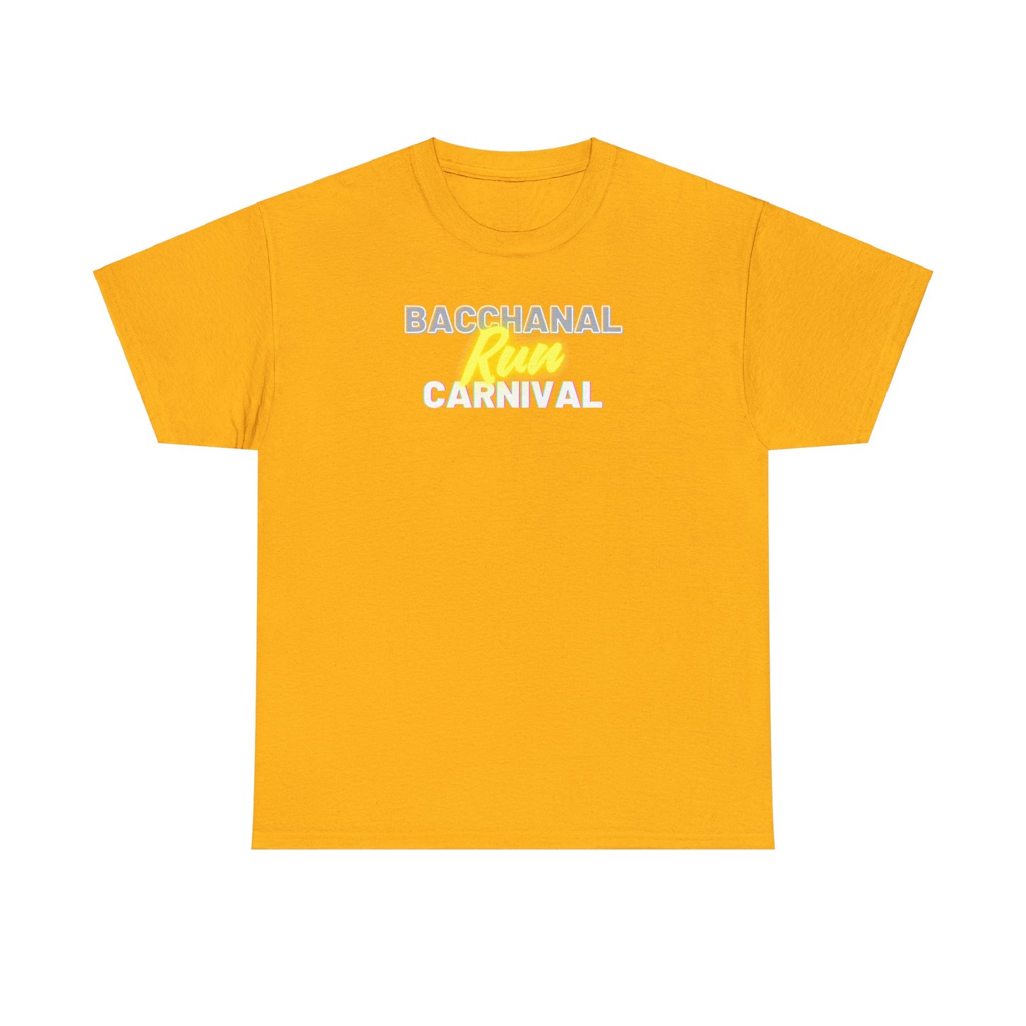 BACCHANAL RUN CARNIVAL Unisex Cotton Tee